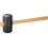 Maillet en caoutchouc, Taille : 2 B, Ø de la tête 64 mm