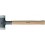 Massette à manche en bois, Ø de la tête : 40 mm, Long. de tête 115 mm, Long. totale 360 mm