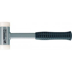 Massette Supercraft, manche tube acier, Ø de la tête : 40 mm, Long. de tête 115 mm, Long. totale 300 mm