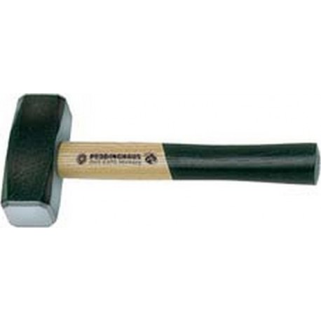 Marteau de forge à deux pannes, manche en caryer, Poids : 1250 g