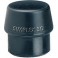 Tête de maillet SIMPLEX caoutchouc 60mm HALDER 1 PCS