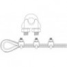 Clip cable métallique 741 (ehem.) A4 5mm/M5 3/16 HP (Par 3)