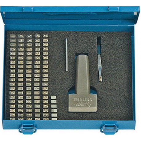 Jeu de poinçons, Hauteur des caractères : 3,0 mm