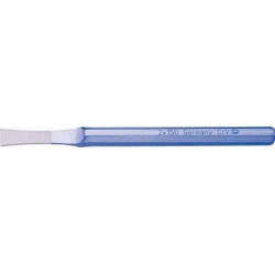 Burin à mâter, tige à 8 pans, Larg. : de la lame : 2 mm, Long. 125 mm, Epaisseur de tige 10 mm