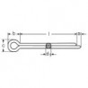 Goupilles DIN 94 ST HDG 2x40 HP E-NORMpro (Par 100)