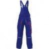 Salopette Homme Fortis 24, Blue/red,Gr.48