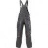 Salopette Homme Fortis 24, DarkGrey/lightgrey,Gr.56