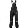 Salopette Homme Fortis 24, Black/lime green,Taille 62