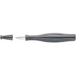 Grattoir fin, Long. de la lame : 25 mm, Larg. : de la lame 8 mm, Long. totale 150 mm
