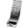 Coffret foret D338N HSS-Co1-13,0mm 25 pièces FORTIS