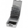 Coffret foret D338N HSS poli 1-13,0mm 25 pièces FORTIS