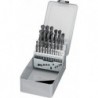 Coffret foret D338N HSS rollg 1-13,0mm 25 pièces FORTIS