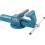 Etau parallèle avec support pour fixation de mâchoires de serrage orientables et interchangeables, Larg. : des mors : 135 mm