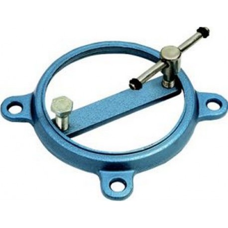 Plateau rotatif pour étaux parallèles, Pour Larg. : de mors : 160 mm, Pas des trous 220 mm, Ø du trou 13,5 mm