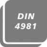 Outil à saigner carbure DIN4981 à gauche 20x12x125mm P25/30 1 PCS