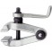 Etau machine, Capacité de serrage : 50 mm, Larg. : des mors 80 mm, Long. 200 mm