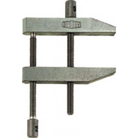 Etau parallèle, Capacité de serrage : 28 mm, Portée 19 mm