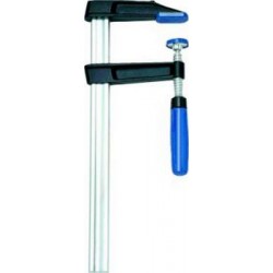 Serre-joint en fonte malléable, Capacité de serrage : 1250 mm, Portée 120 mm, Glissière 35 x 11 mm