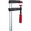 Serre-joint en fonte malléable, Capacité de serrage : 300 mm, Portée 140 mm, Glissière 32 x 10 mm