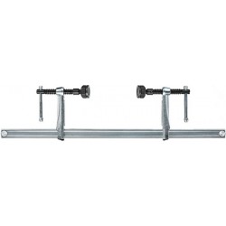 Jeu de serre-joints haute performance SLV, Long. : 1000 mm, Portée 120 mm, Glissière 28 x 11 mm, Force serrage : 6500 N