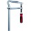 Serre-joint GMZ OMEGA, Capacité de serrage : 300 mm, Portée 140 mm, Glissière 25,0 x 12,0 mm