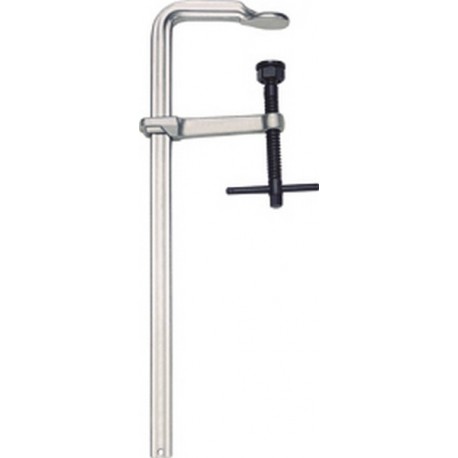Presse à vis de mécanicien tout acier, Capacité de serrage : 250 mm, Portée FORUM 120 mm, Rail de coulissement FORUM 30 x 15 mm