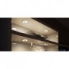 Spot LED, Alu Optik, ww 12VDC, 2.5W, 1.8m