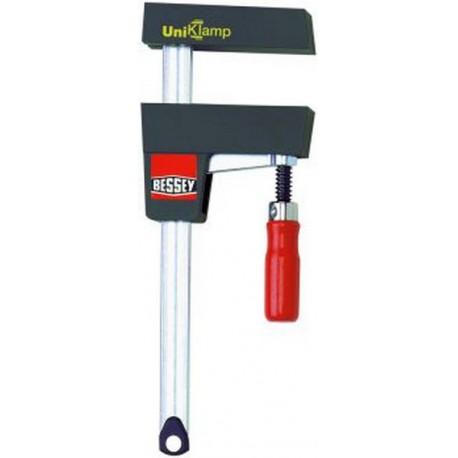 UniKlamp UK, Capacité de serrage : 600 mm, Larg. : d'ouverture 172-720 mm, Portée 80 mm, Glissière : 20 x 5 mm