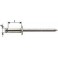 Rivet aveugle acier inoxydable A2 tête semi-bombée 4,8x10mm Gesipa (Par 1000)