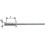 Rivet aveugle alu standard tête semi-bombée 5x8mm Gesipa (Par 1000)