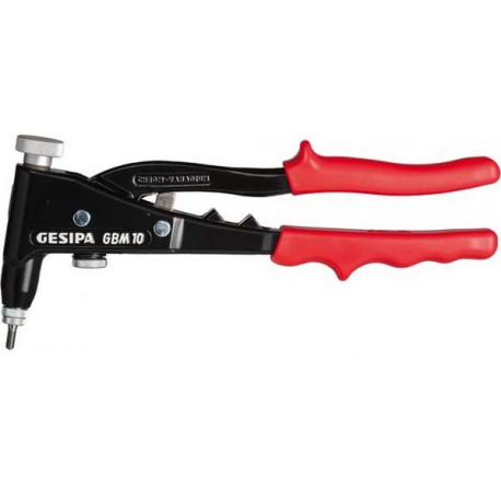 Appareil portatif pour écrous à rivets aveugles GBM 10, Plage de travail : M4, Long. totale 260 mm