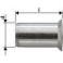 Ecrou aveugle alu standard tête fraisée M5x7x13,5 Gesipa (Par 100)
