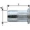 Ecrou aveugle acier galvanisé tête large M8x11x17,0 Gesipa (Par 100)