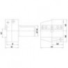 Support porte outils VDI gauche AL 40x 32mm FORTIS