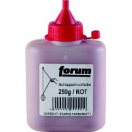 Encre pour cordeau, Couleur : rouge, Contenu 500 g