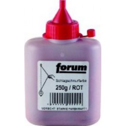 Encre pour cordeau, Couleur : rouge, Contenu 1000 g