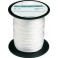 Cordeau de maçon, Perlon, Couleur : Blanc naturel, Long. 100 m, Résistance mécanique env. 100 kg, Ø : 2,0 mm