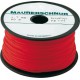 Cordeau de maçon, polyéthylène, Couleur : rouge, Long. 50 m, Résistance mécanique env. 30,0 kg, Ø : 1,7 mm