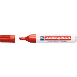 Marqueur permanent 1 bleu edding 1 PCS