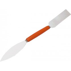 Couteau de plâtrier, plat-pointu, lame recouverte de plastique, Larg. : 10 mm