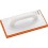 Taloche en plastique en mousse rigide, complète avec garniture, Dimensions : 280 x 140 mm, Modèle Caoutchouc spongieux