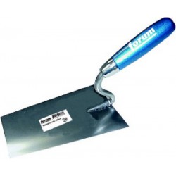 Truelle plâtrier, lame et queue en acier inoxydable, Dimensions : 160 mm