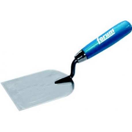 Truelle plâtrier, lame et queue en acier inoxydable, Dimensions : 40 mm