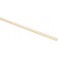 Manche à balai tête ronde bois Ø24x1400mm 1 PCS