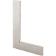 Équerre d'atelier sans butée, DIN 875/I, en acier inoxydable, forme A, Long. des branches : 250 x 165 mm, Coupe transversale 35 x 8 mm