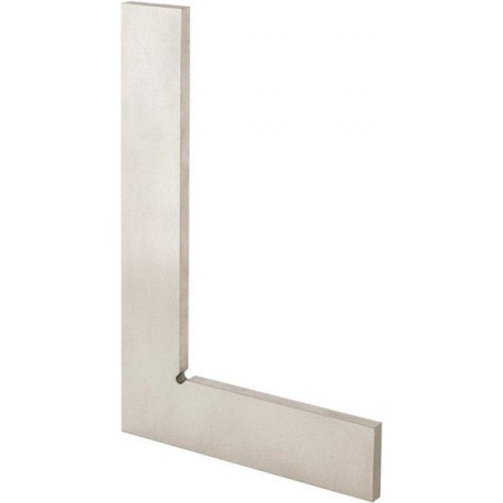 Équerre de production sans butée, DIN 875/I, Long. des branches : 100 x 70 mm, Coupe transversale 20 x 5 mm