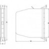 Enrouleur porte74A Blanc max. 5-6 mtr.