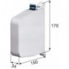 Enrouleur porte 74B Blanc max. 4-5 Meter