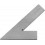 Équerre 45° sans butée, Long. des branches : 150 x 100 mm, Coupe transversale 20 x 5 mm