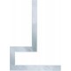 Équerre à brides, Dimensions : 500 x 500 mm, Coupe transversale 30 x 5 mm